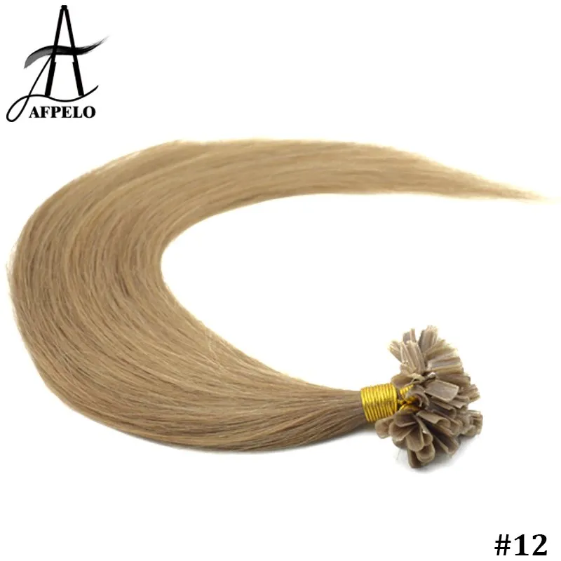 U Tip ekstansyon cheve Ombre