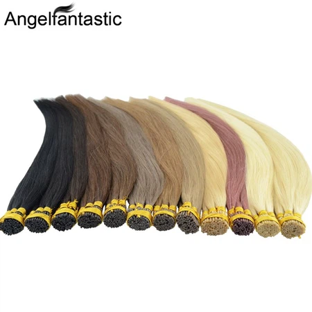 Natural I tip hair extension