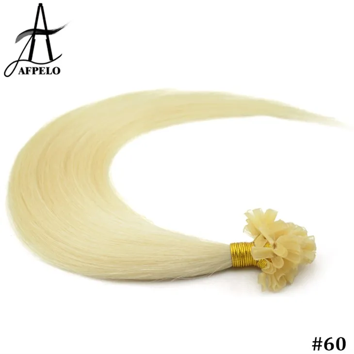 U Tip ekstansyon cheve brezilyen